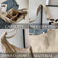 🎉Varmt salg - 50% rabat😍Designer Direct 👜Kvinders mode ensfarvet nylon crossbody håndtaske taske
