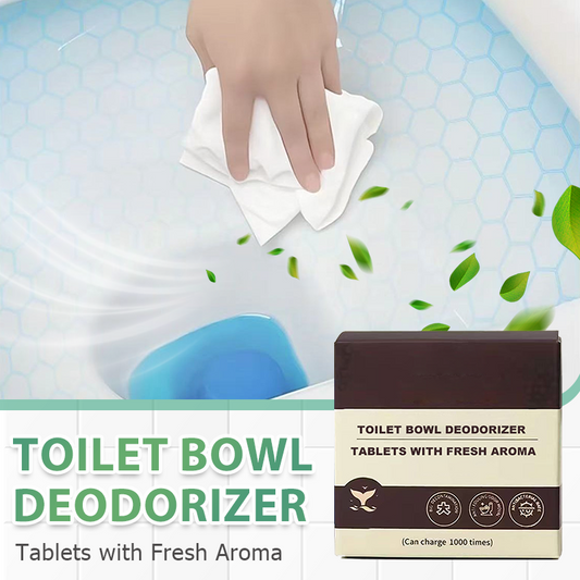 🌸Nye varer - 50% rabat🌸 Toiletdeodoriseringstabletter med frisk duft (1 tablet = 3 almindelige tabletter) 🚽🧼