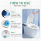 🌸Nye varer - 50% rabat🌸 Toiletdeodoriseringstabletter med frisk duft (1 tablet = 3 almindelige tabletter) 🚽🧼