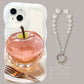 🔥Varmt salg 50% RABAT💕Transparent telefonetui med æblemønster til iPhone