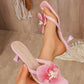 ⏳Begrenzte Zeit 50% Rabatt💥Damen Orchids Slip-On Zehentrenner