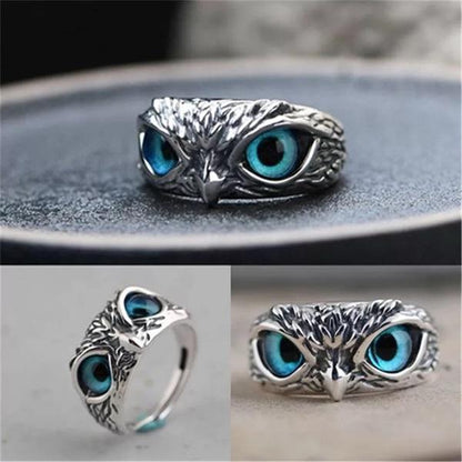 ⭐50% RABAT⭐Ugle - ring i vintagestil
