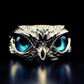 ⭐50% RABAT⭐Ugle - ring i vintagestil