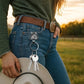 Fashionable & Durable Belt Key Ring