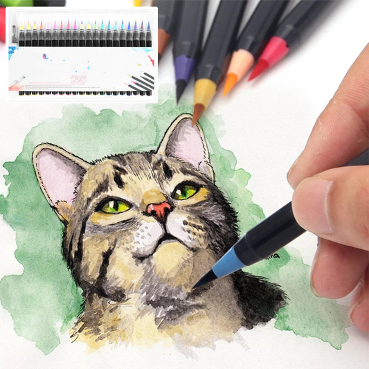 ⏳Begrenzte Zeit 50% Rabatt🔥Aquarell-Pinselstifte-Sets