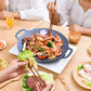 Multifunktions-Grillpfanne mit medizinischer Sone Antihaftbeschichtung